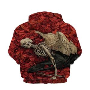 Sudaderas con Capucha y Pantalones Deportivos Extra Grandes para Hombre, Estilo Urbano Personalizado, Impresión 3D, Tendencia de Moda de Invierno con Impresión Digital - Product Image 3