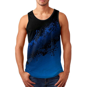 New Style Customized Fitness Clothing Summer Tank <b>Tops</b> Sleeveless Gym Training Men's Sublimation Tank <b>Top</b> Hot Sale In <b>Low</b> Price - Product Image 1