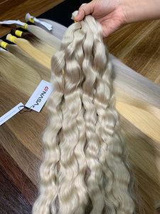 ผมแท้ 100% จากเวียดนาม ยี่ห้อ NASA HAIR สีบลอนด์  แบบต่อผม  จัดส่งทั่วโลก พร้อมบรรจุภัณฑ์ - Product Image 1