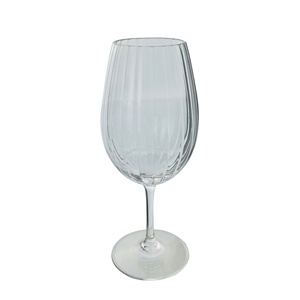 Copas de Vino de Plástico Acanalado Irrompibles de 21.9 oz para Fiestas y Restaurantes - Product Image 1
