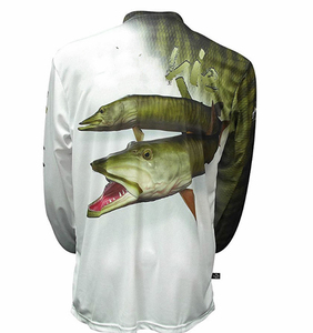 Camisa de Pesca Profesional Personalizada con Protección UPF e Impresión por Sublimación - Product Image 2