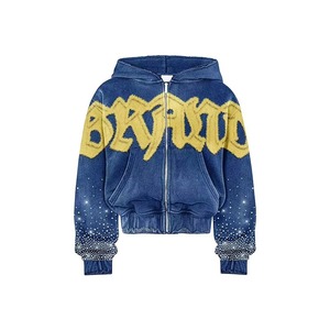 Men's Hooded Sweatshirt <b>Set</b> Digital Printing Letter Pattern Casual Autumn Wear 100% Polyester <b>Knitted</b> Fabric - Product Image 2