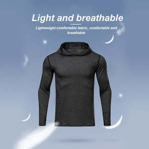 Sudaderas Deportivas al por Mayor para Hombre, Manga Larga, con Logotipo Personalizado, para Gimnasio y Fitness - Product Image 4