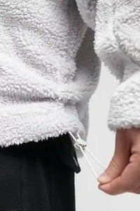 Parches de Forro Polar 100% Sherpa, Poliéster, Densidad de Fibra de 500 g/m², para Sudaderas con Cierre y Cuello Alto de Alta Calidad - Product Image 3