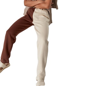 Pantalones de correr acolchados para mujer, moda personalizada, venta al por mayor, color rosa concha - Product Image 2