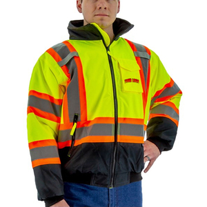 Chaqueta de Seguridad Reflectante con Logotipo Personalizado a Precio de Fábrica, Ropa de Trabajo al por Mayor para Uso en Construcción e Ingeniería - Product Image 3