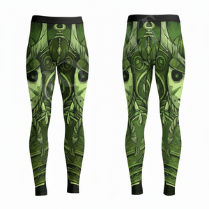 Pantalon de compression taille haute ajusté pour homme, dernière conception, en polyester, idéal pour le fitness – Vêtement de sport personnalisé, vente chaude - Product Image 6