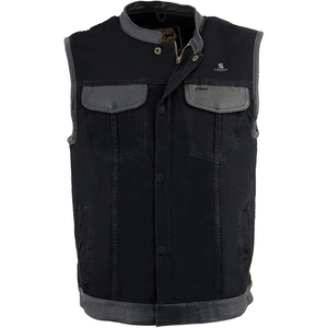 Gilet de motard en cuir pour hommes, vente en gros, personnalisable OEM ODM, veste sans manches pour moto, style vintage décontracté - Product Image 4
