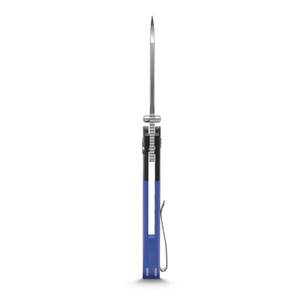 Cuchillos Plegables con Mango Bicolor Azul y Negro, Hoja Satinada Tipo Patita de Oveja, Agarre Ergonómico para Camping y Uso Diario - Product Image 3