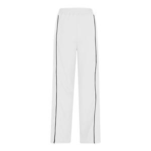Pantalon de survêtement en molleton pour femme, taille haute, coupe droite, jambe large, taille élastique, ample, athlétique, tendance, avec poches, écologique - Product Image 6