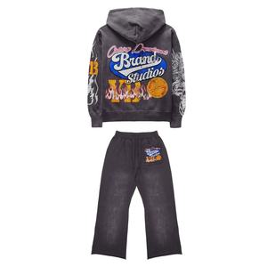 เสื้อฮู้ดสำหรับฤดูหนาวสามารถปรับแต่ง2025ซักได้500กรัมเสื้อฮู้ดสกรีนลายตามสั่งสำหรับฤดูหนาว - Product Image 2