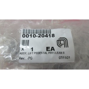 AMAT 0010-20418 Assy, Lift Pedestal Preclean II - อุปกรณ์และอะไหล่เซมิคอนดักเตอร์ระดับโลกที่เชื่อถือได้ - Product Image 5