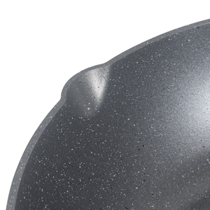 Wok compacto antiadherente, perfecto para cocinas pequeñas, apartamentos, dormitorios y preparación rápida de comidas diarias con comodidad. - Product Image 6