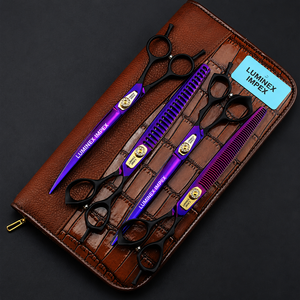 Ciseaux professionnels pour toilettage des animaux, pour couper les poils des animaux, ciseaux de toilettage pour une coupe lisse et facile, professionnels - Product Image 4