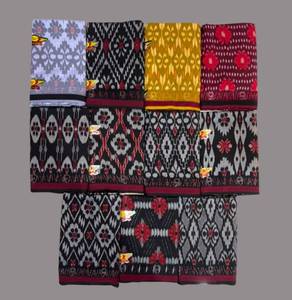 Sarong indonesiano Botol Aulia super intessuto Goyor, elegante per uomo, proveniente dalla provincia di Giava orientale. - Product Image 5