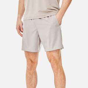 Ensemble de survêtement en coton 2 pièces pour homme, t-shirt et short décontractés en coton délavé, pour l'été, style basketball, OEM - Product Image 5