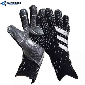 Professional High Quality Breathable PU Palm Football Goalkeeper <b>Gloves</b> Finger Thumb Protection Pull-On Closure Customizable - Product Image 4
