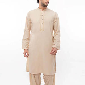 2026 <b>Men's</b> Shalwar Kameez Set Premium Cotton Quick Dry All Seasons High Quality Traditional Wear Wholesale - Product Image 5