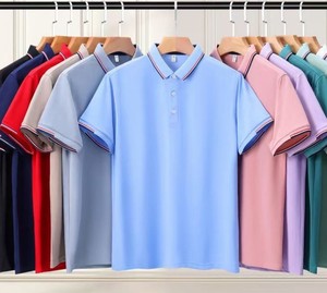 Camiseta de Golf de Manga Corta de Secado Rápido, Personalizada con Logotipo, de Algodón y Poliéster, Tejida, con Estampado Digital, Uniforme para Hombre y Mujer, Varios Modelos - Product Image 4