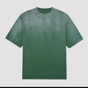 T-shirts pour hommes personnalisés 100 % coton, coupe classique délavée à l'acide, manches courtes, coupe ample, décontractés, respirants, anti-rétrécissement, faible MOQ - Product Image 1