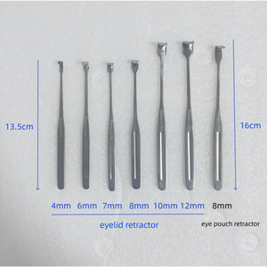 Écarteur de paupières professionnel en acier inoxydable 4-12 mm, instrument chirurgical ophtalmique pour la chirurgie plastique des yeux - Product Image 4