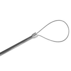 Pértiga de acero inoxidable para capturar cerdos, herramienta ajustable para sujetar animales, atrapador agrícola con cierre de resorte para cerdos, perros, etc. - Product Image 1