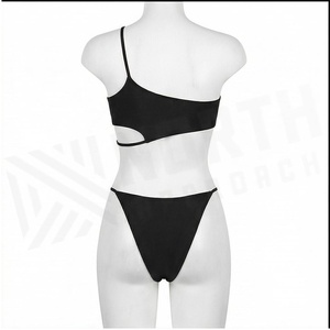 Maillot de bain une pièce asymétrique pour femme NORTH APPROACH, coupe échancrée, dos nu, bas string, extensible, style bandeau - Product Image 2