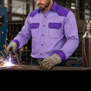Tenue de Travail Confortable Nouvelle Conception en Gros – Uniforme Personnalisé pour Usine, Soudeur, Technicien, Mécanicien - Product Image 6