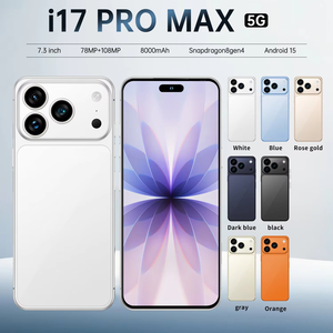 Teléfono Inteligente 5G de Alta Calidad, Nuevo I17 Pro MAX, Teléfono Móvil Económico con 16GB de RAM + 1TB de ROM, Android Deca Core - Product Image 1