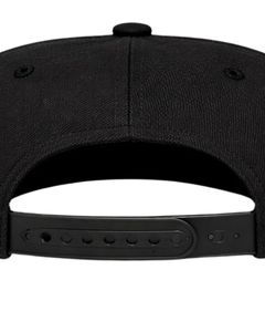 Casquette Snapback à visière plate personnalisée bordeaux et noire pour hommes et femmes, réglable, en coton, style baseball, streetwear décontracté, qualité supérieure - Product Image 6