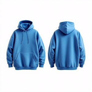 Sweat à capuche de qualité supérieure, design unique, fermeture éclair, impression puff, fabriqué en usine, prix bas, sweats à capuche pour hommes. - Product Image 2