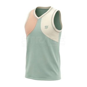Gilet américain durable, respirant et écologique avec col en V, en tissu polyester léger pour le sport et les activités quotidiennes - Product Image 3