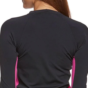 Venta Directa de Fábrica: Camiseta de Compresión Personalizada para Mujer, Manga Larga, Transpirable, Ropa de Gimnasio, Estampado por Transferencia de Calor, MMA Rash Guard - Product Image 6