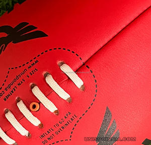 Cuero de grano completo de fútbol AFL de primera calidad equipado con súper vejiga y cosido completamente a mano - Product Image 2