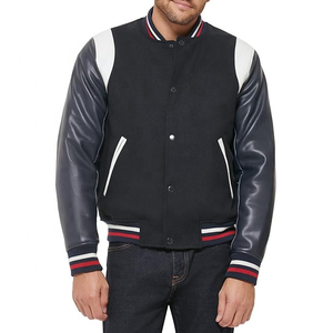 Chaquetas Varsity de Invierno para Hombre en Color Sólido, Nuevo Diseño, Chaqueta Varsity Personalizada de la Mejor Calidad y Duradera para Hombre en Venta, Servicio OEM - Product Image 1