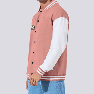 Chaqueta Varsity de Invierno Personalizada 2026 para Hombre, Transpirable, Resistente al Viento, de Alta Calidad, Tejido de Lana Duradero, Cuello Alto, Mangas de Poliéster - Product Image 3