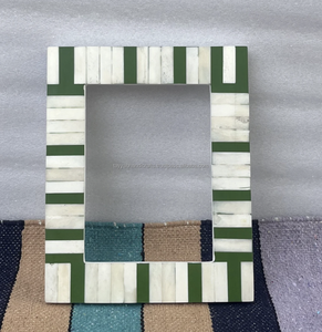 Marco de Fotos con MOP y Hueso Natural para Decoración de Dormitorio y Sala de Estar, de la India - Product Image 5