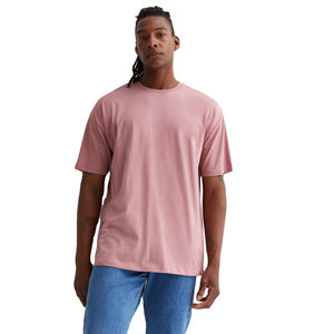 Camiseta Lisa de Manga Corta con Cuello Redondo, Estampada, Antiarrugas, Ecológica, Personalizada al por Mayor, 100% Algodón Peinado, para Hombre y Mujer - Product Image 1