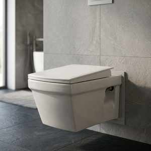 Crenza Rimless Wall Hung Toilet <b>Ceramic</b> WC <b>Pan</b> High End European Standard Bathroom Sanitary Ware Set - Product Image 1