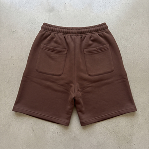 Pantalones cortos de chándal de felpa para mujer con pedrería, cintura con cordón, letras de pedrería y ajuste holgado, estilo casual - Product Image 5