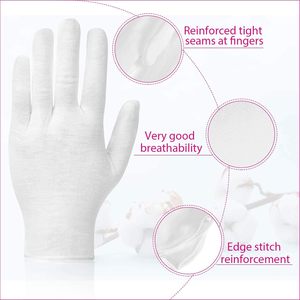High Performance Made Cotton Safety <b>Gloves</b> High Productivity Natural Anti-Cut Industrial Work Protective Liner <b>Glove</b> & Mitts - Product Image 3