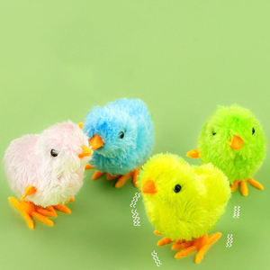 Jouet interactif pour chat en peluche, motif poussin de dessin animé, écologique, pour chatons - Jouet à remonter pour animaux de compagnie, cadeau - Product Image 2