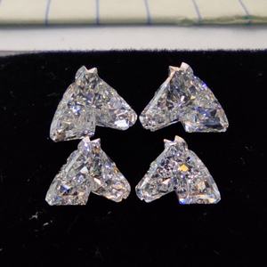 Diamant de laboratoire cultivé en laboratoire, couleur D-F, excellente qualité de polissage, clarté CVD VVS-VS, pour la fabrication de bijoux pour femmes - Product Image 5