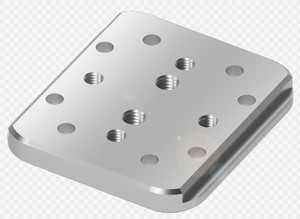 บล็อกอะลูมิเนียมความแม่นยำสูงที่ผลิตด้วยเครื่อง CNC ตามสั่ง - Product Image 3