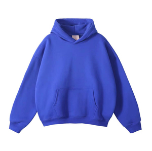 Sudadera con Capucha Extra Grande para Hombre, Invierno, Felpa de Alta Calidad, 360g, Algodón Grueso, Corte Holgado, Capucha Ajustable, Bolsillo Canguro, Resistente al Viento - Product Image 5