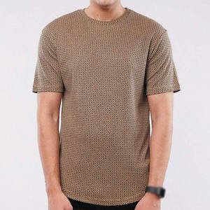 Camiseta de Hombre con Estampado Completo, Corte Holgado, 100% Algodón, Estilo Urbano, Personalizable, Manga Corta, Marca Privada, OEM, ODM - Product Image 4