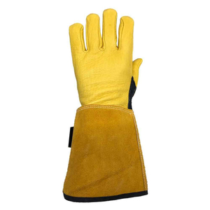 Best Quality Durable Anti-cut Tig Welding <b>Gloves</b> Leather Anti-static Anti-impact Customized Color Size Tig Welding <b>Gloves</b> - Product Image 1