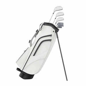 Sac de golf personnalisé brodé, en polyester, coton et fibre de bambou, léger, à bandoulière, pour clubs de golf, durable, pour l'entraînement au golf - Product Image 1