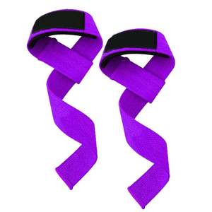 Correas de Muñeca de Látex para Gimnasio con Logotipo Personalizado OEM al por Mayor, Correas de Levantamiento de Pesas en Forma de 8 - Product Image 5