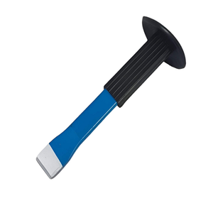 Outils <span class=keywords><strong>de</strong></span> construction, <span class=keywords><strong>ciseau</strong></span> rectangulaire pour maçonnerie avec poignée en caoutchouc <span class=keywords><strong>de</strong></span> protection pour le travail <span class=keywords><strong>de</strong></span> meulage du béton - Product Image 1